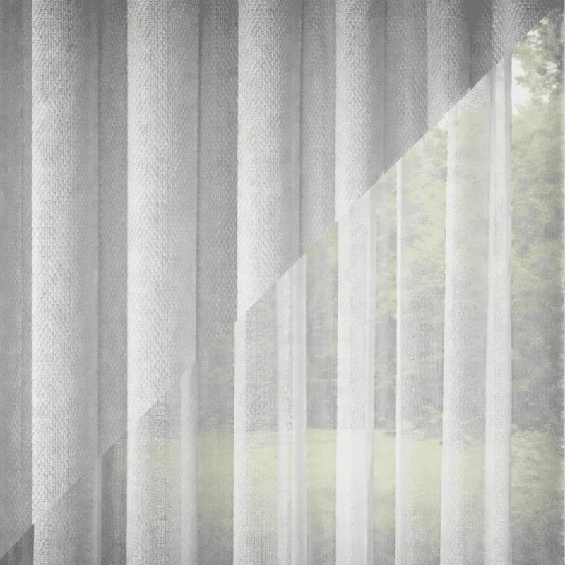 Lamellengardine SoftFlow Grau