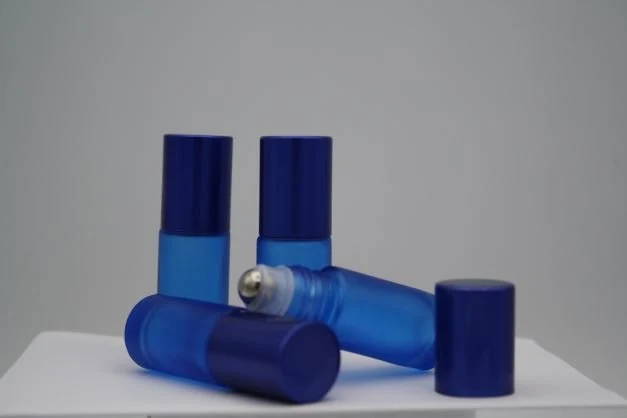 Roller Glas 5 ml - Roll on 5ml (blau)