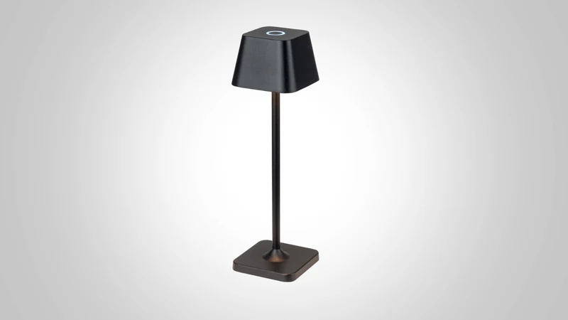 Dimmbare Akku-Tischlampe in verschiedenen Farben mit Farbwechselfunktion, inkl. Ladebasis TL2 ES
