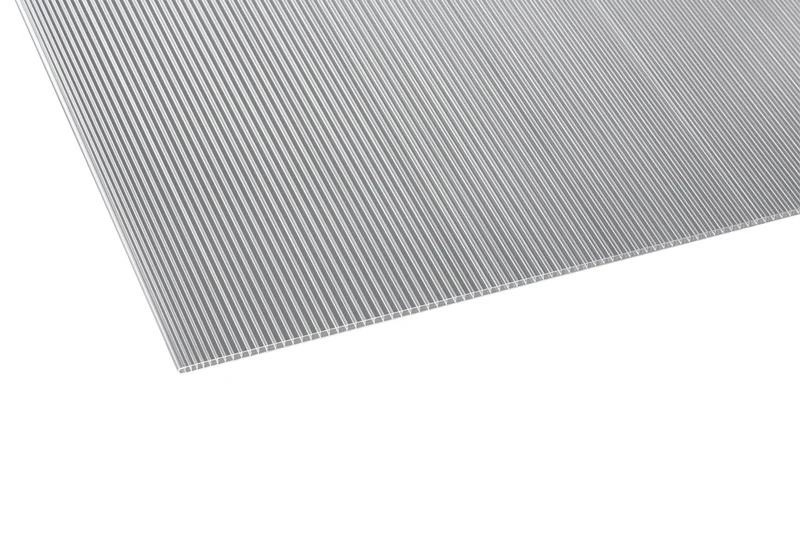 6 mm Polycarbonat Hohlkammerplatte in Klar