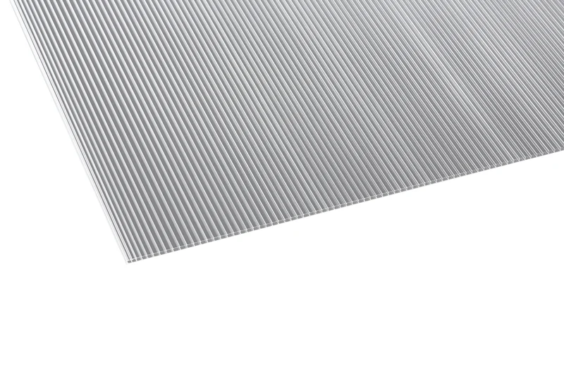 4,5 mm Polycarbonat Hohlkammerplatte in Klar
