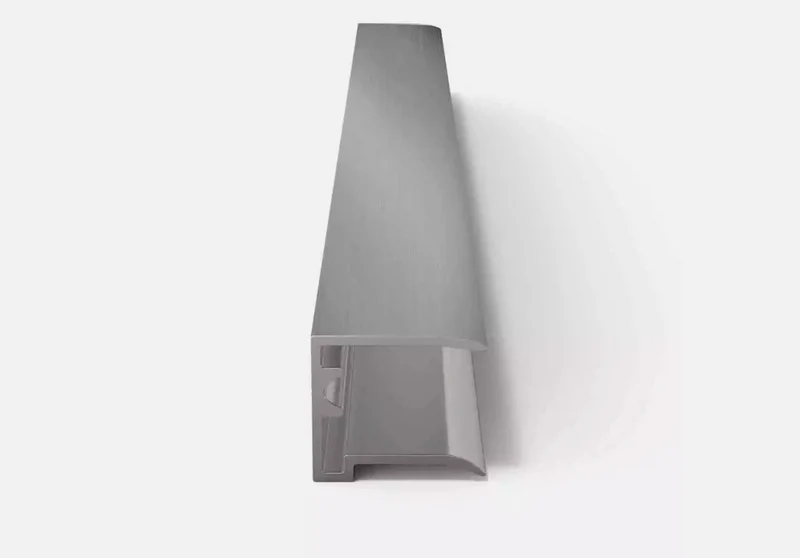U-Profil für Doppelstegplatten 16 mm ALU mit Tropfkante in pressblank