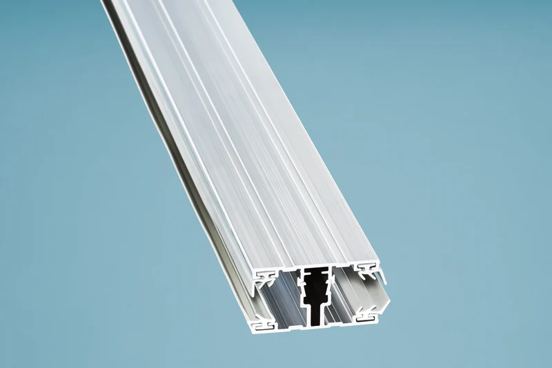 Premium Mittelprofil Alu-Alu pressblank 60mm breit Stegplatten 16mm inkl. Lippendichtung