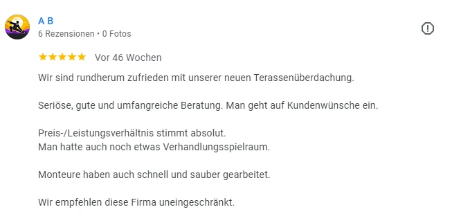 Google Rezensionen