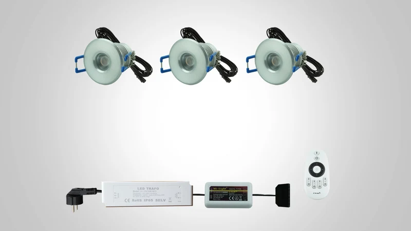 4 WATT-SETS 350 LM– DIMMBAR