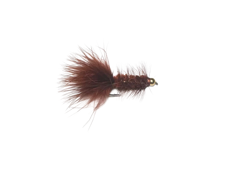Catch's Beadhead Flashabugger, Brown