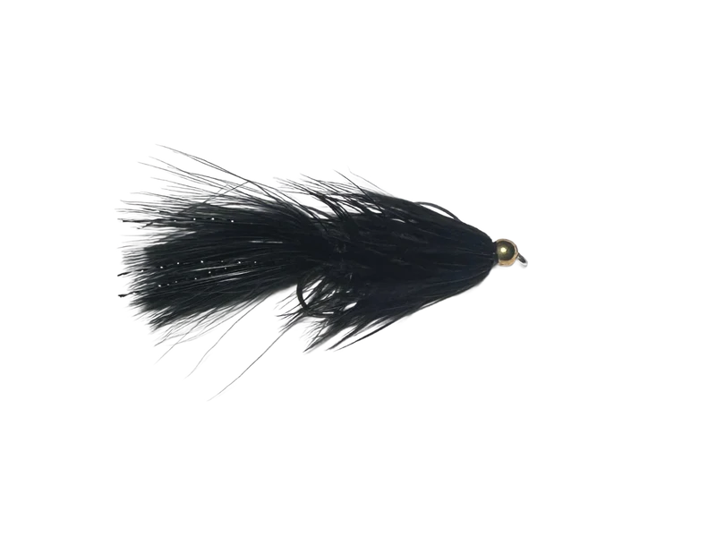 Catch's Beadhead Schlappen Bugger, Black