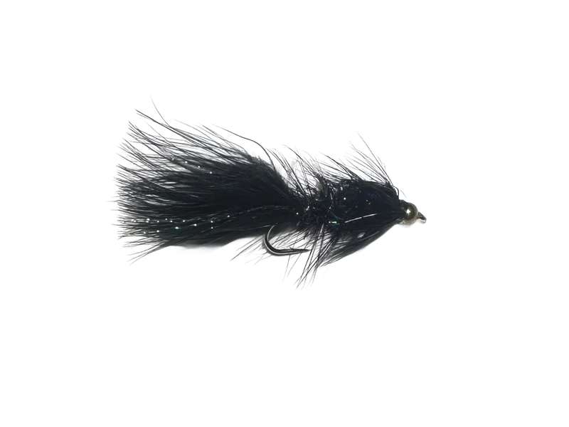 Catch's Beadhead Crystal Bugger, Black