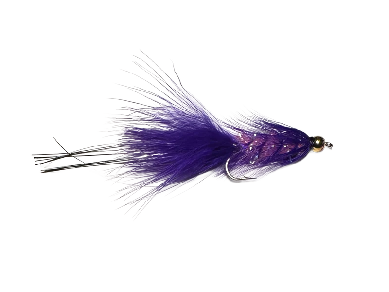 Catch's Beadhead Bugger, Purple/Pink with Silver