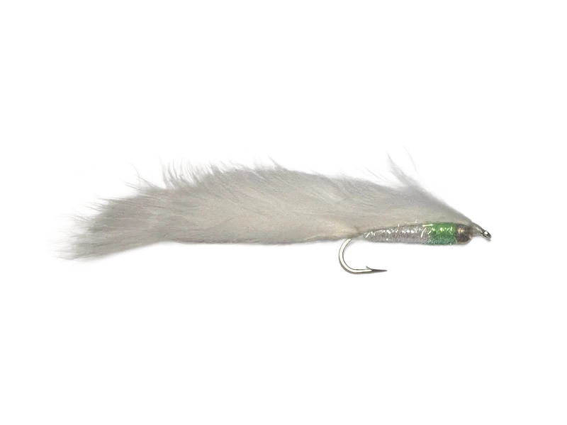 Catch's Lite Brite, White with Chartreuse Hotspot
