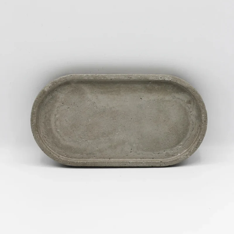 Maximalbeton - Untersetzer Oval