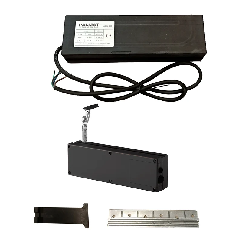 PALMAT Window Opener Chain Motor for Window Frames, Fanlights and Skylights, Black