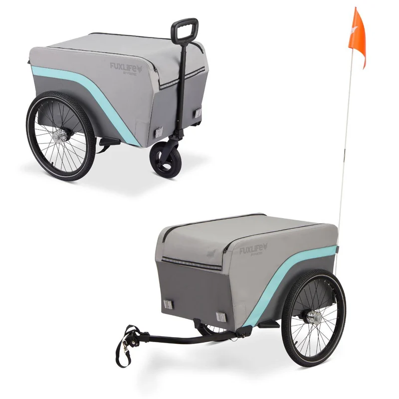 FUXLIFE Lastenanhänger / Fahrradanhänger 2 in 1 FX-LA120