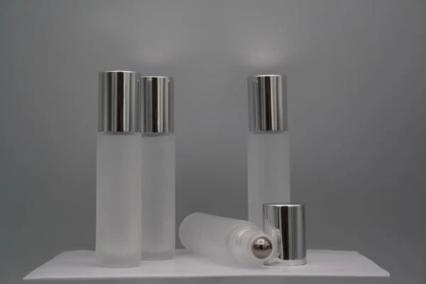 Roll-on Flasche Weiß (gefrostet) – 10ml