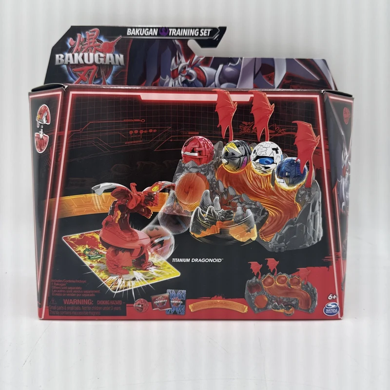 Bakugan Training Set - Titanium Dragonoid - Dragon Clan Themed
