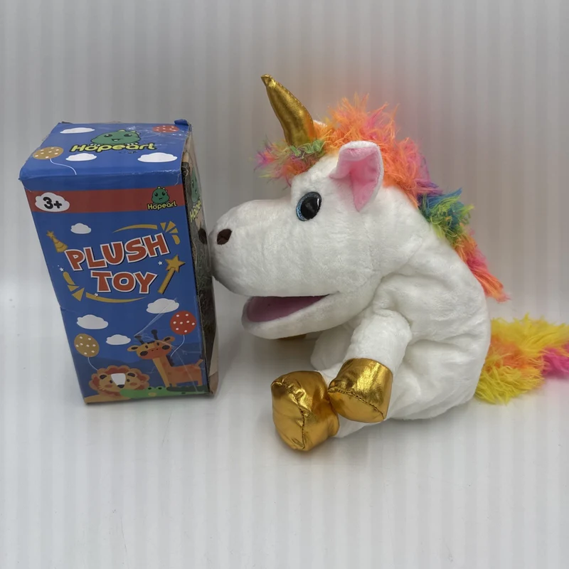 Einhorn Handpuppe Hopearl Baby Kind Einhornpuppe Für Kinder Puppenspielzeug