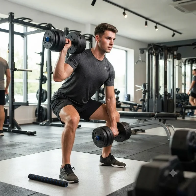 Kurzhantel Set Hantelset 20kg Hantel Krafttraining Hantelscheiben Muskeltraining