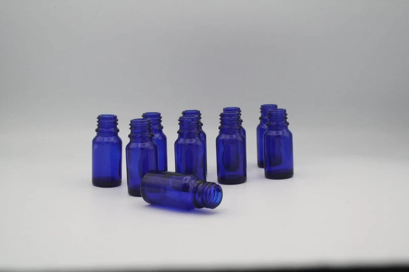 Blauglasflasche 10 ml (DN18)