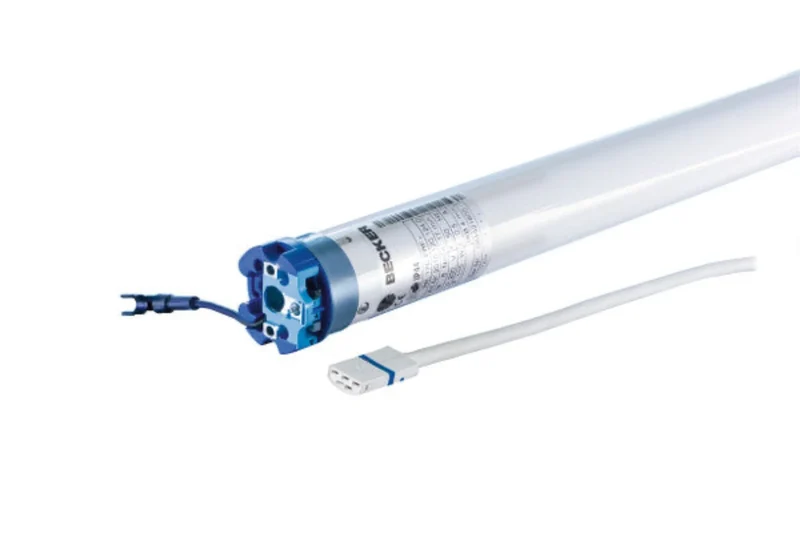 Becker Rohrmotor R-C01 Funk (incl. Wellenadapter und Laufring SW 60) ohne Handsender