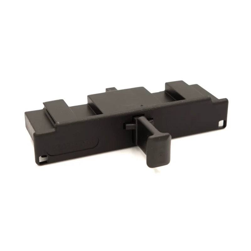 Warema Endkappe schwarz, mit Führungsnippel 65x16 mm, und Entwässerungsbohrung