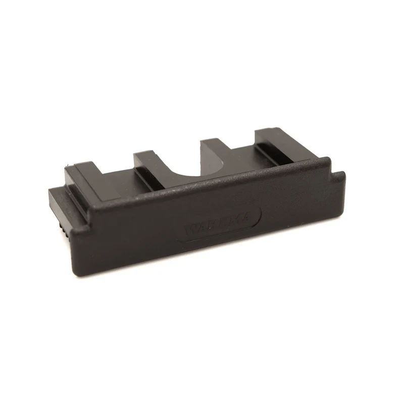 Endkappe Warema schwarz, für Unterschiene 80 mm
