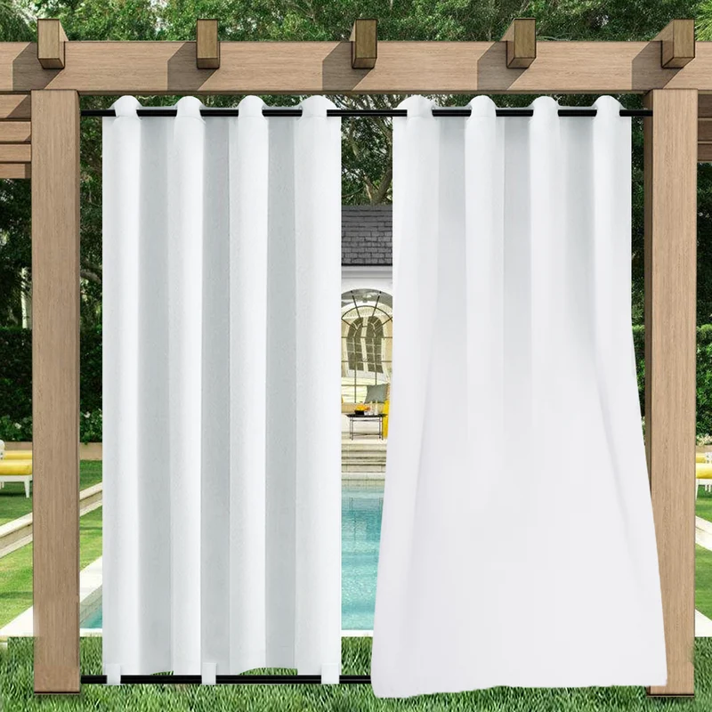 Outdoor Vorhang Wasserdicht und Winddicht Wärmedämmend 1 Panel