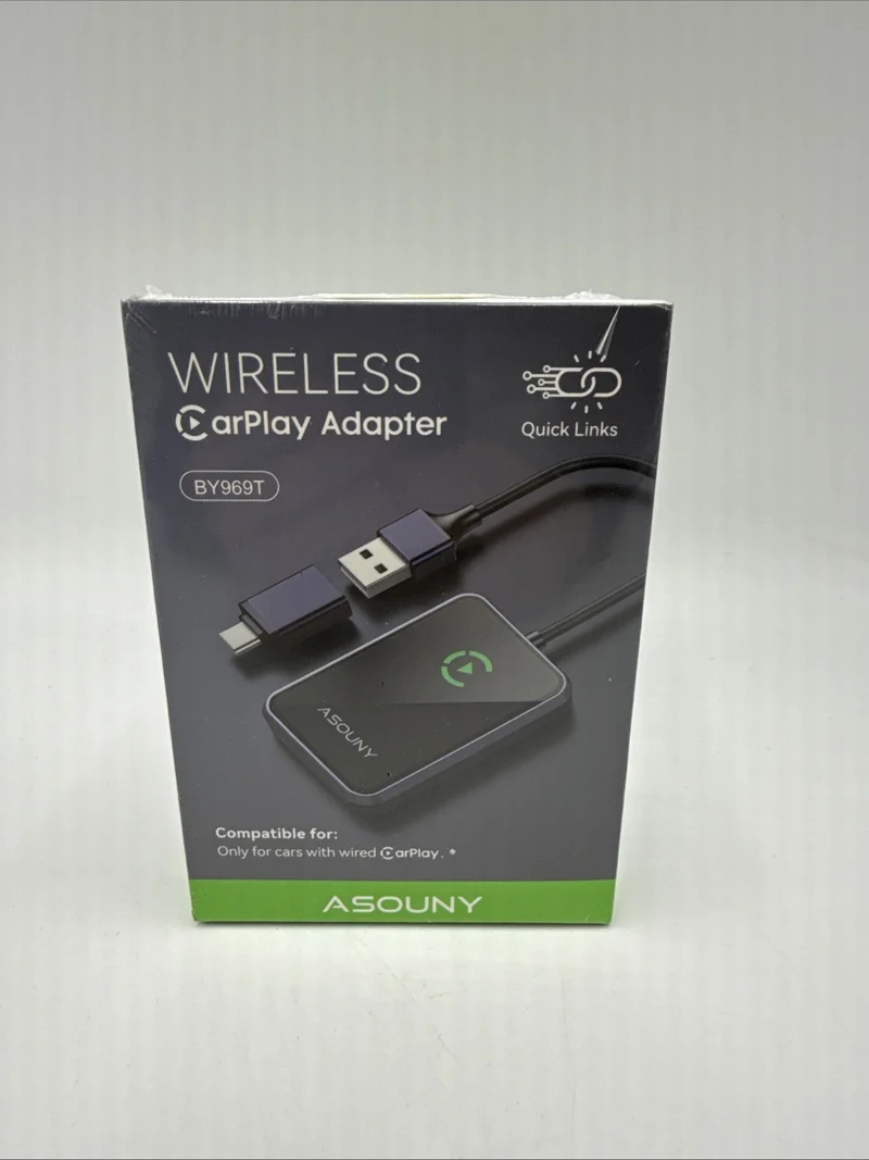 CarPlay Wireless Adapter 2025 Plug & Play Autos ab 2016 und iPhone 6+ NEU