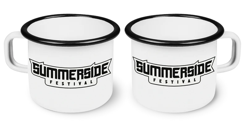 Summerside Festival Emaille Becher