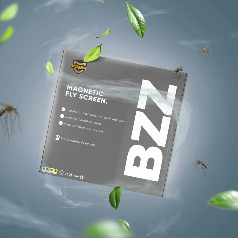 Large Magnetic Fly Screen