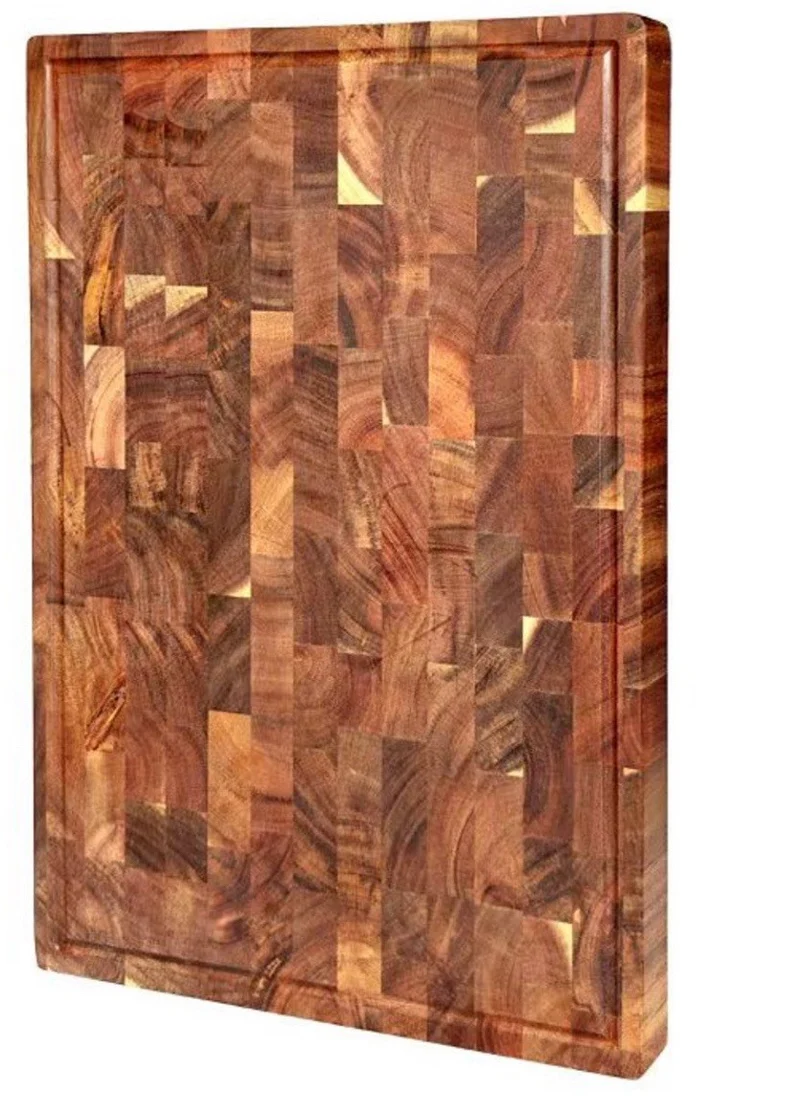 Wesheir Schneidebrett Akazienholz 42cm x 28 cm x 3,5 cm