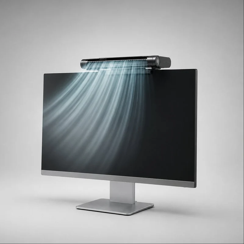 Desktop Ventilator mit LED Licht | Luftkavell