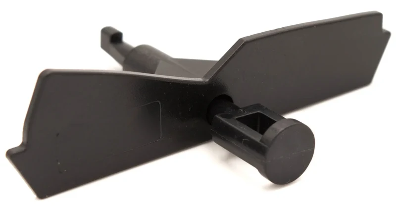 Endkappe 90mm Z-Lamelle für Schienen- und Seilführung