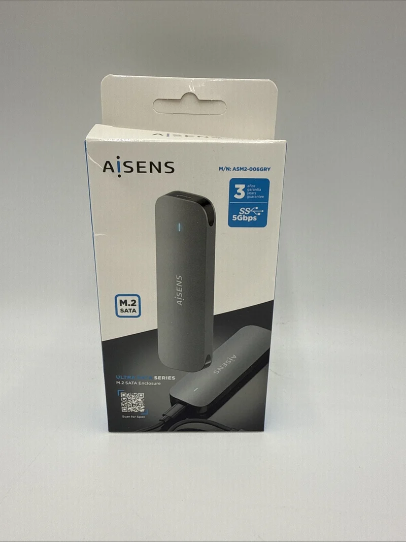 Festplattenhülle Aisens ASM2-006GRY