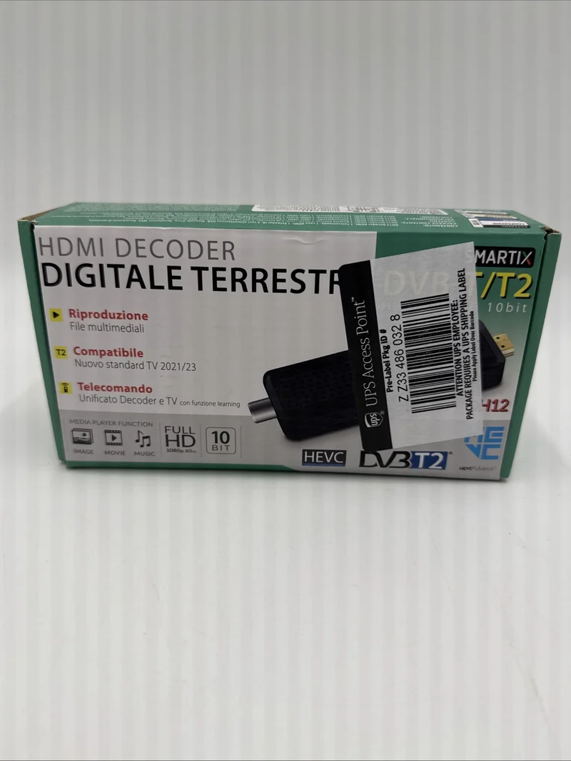 Smartix Atlantis DH12 Digitaler terrestrischer TV-Decoder