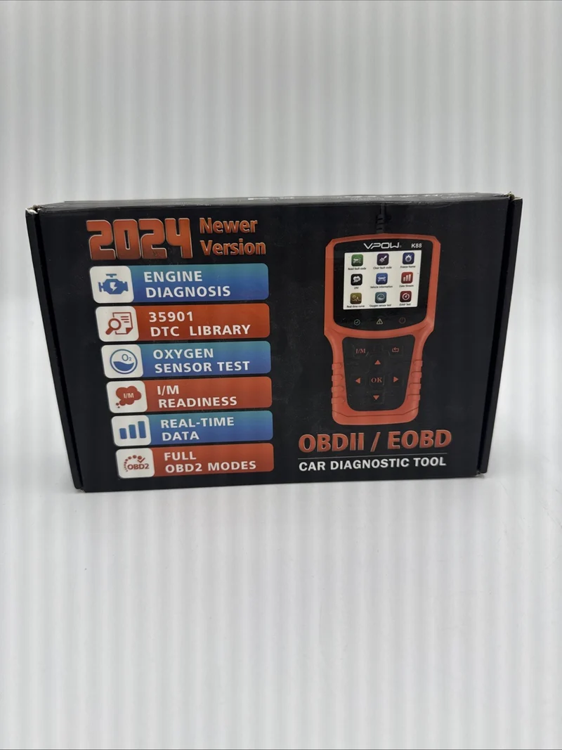 OBD2 Scanner - Vpow K88 - Diagnosegerät - englische Sprache -- 1051/902
