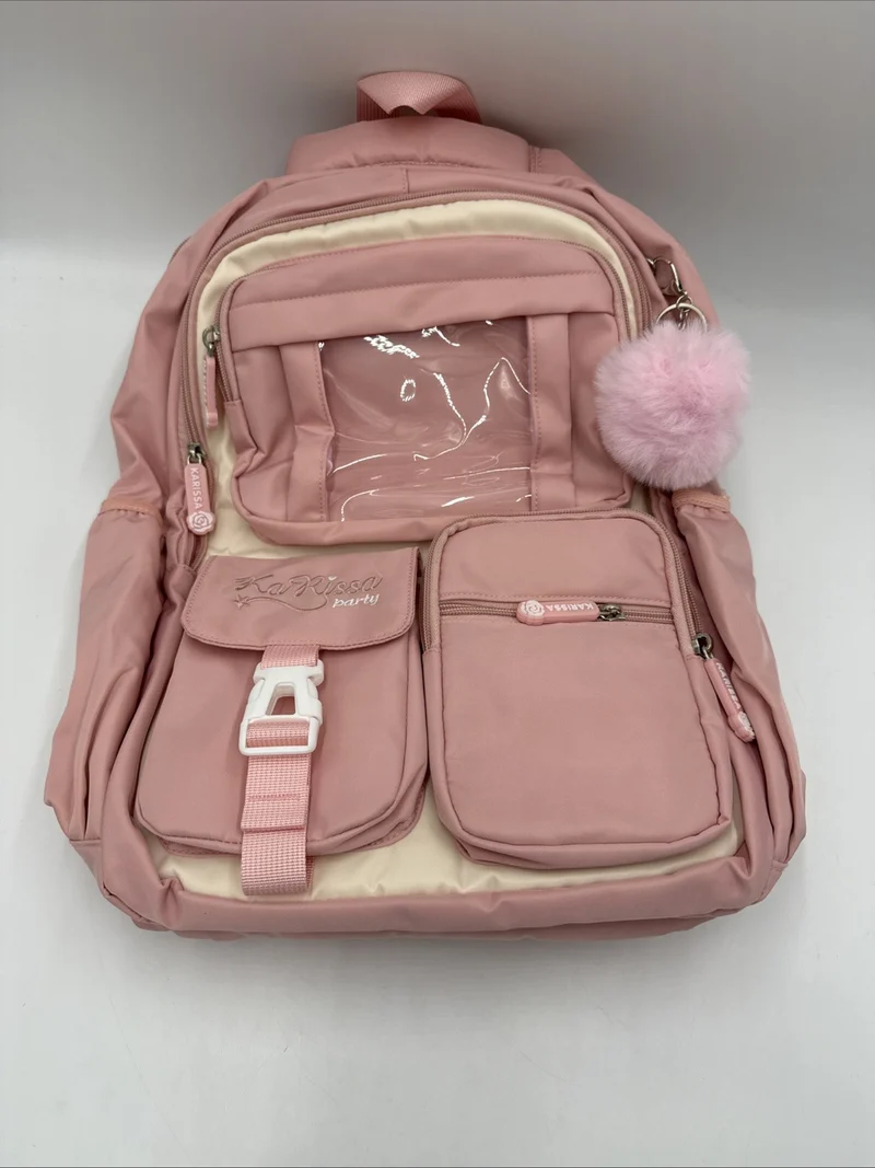 KaRissa Party Rucksack Lila Schulrucksack Bag Kawaii Mädchen