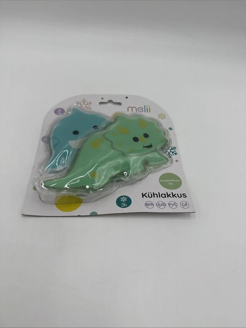 Melii Kühlakkus Dino/Hai 2er Set
