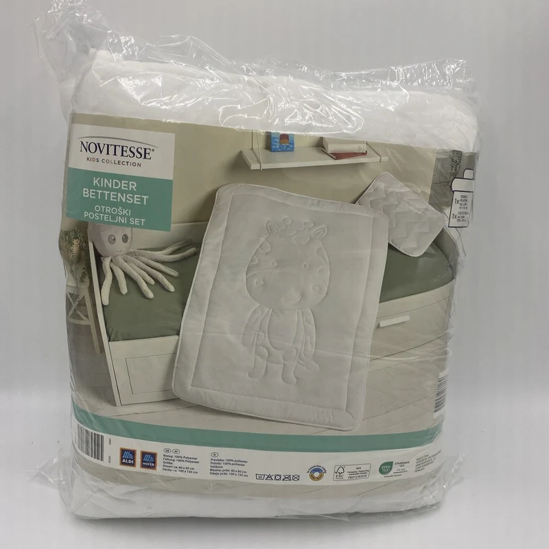 Kinder Bettenset Kopfkissen 40x60cm Bettdecke 100x135cm Neu