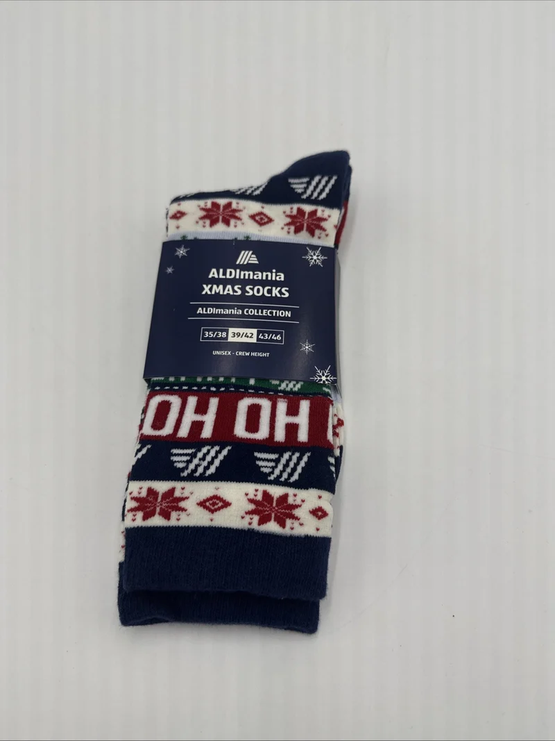 Aldi Aldimania Weihnachtssocken 39-42 Neu