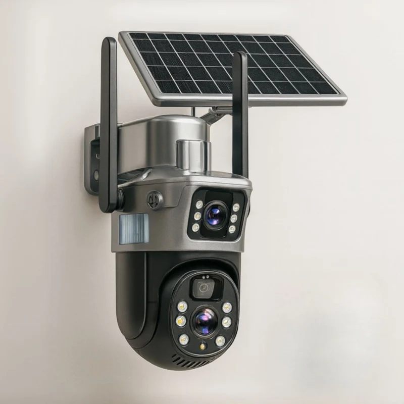 Überwachungskamera mit Solarpanel | GuardVision
