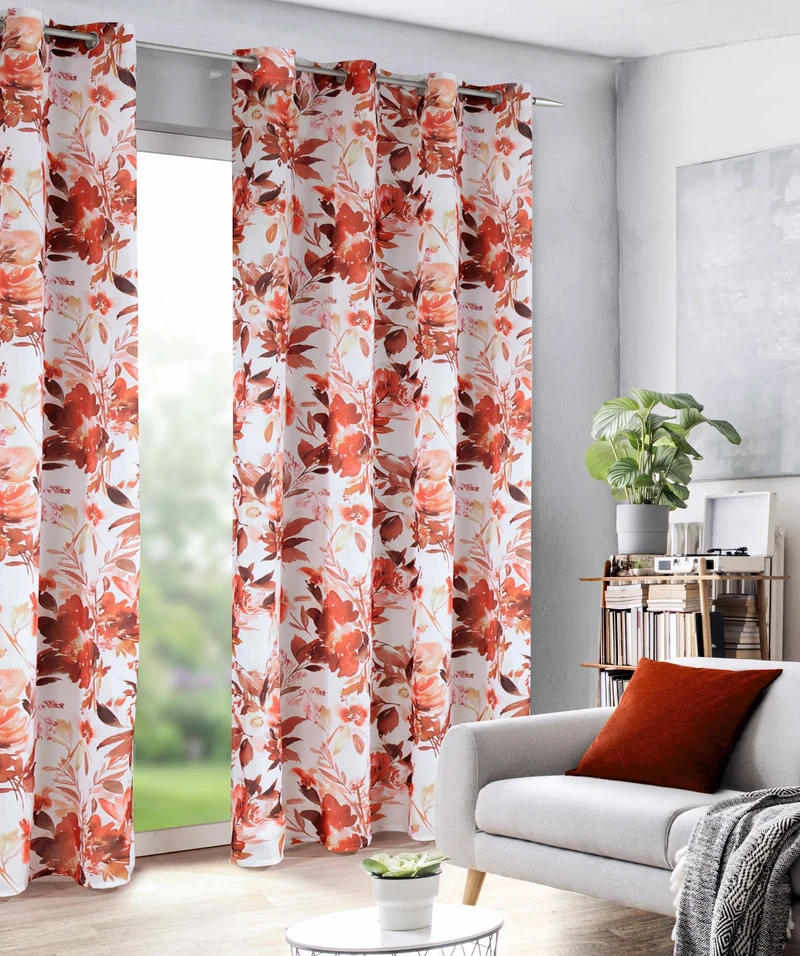 Ösenschal "Bettina" 280x135 cm - Vorhang mit Ösen von Albani