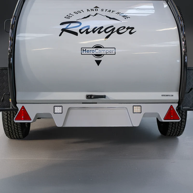 Rear Bumper White