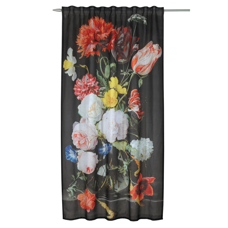 Fertigschal verdeckte Schlaufen „Flower“ von Albani