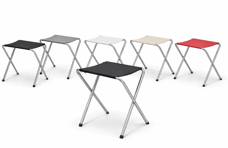 Klapphocker Campinghocker faltbar – Outdoor Angelhocker Reisehocker, 1 Stück