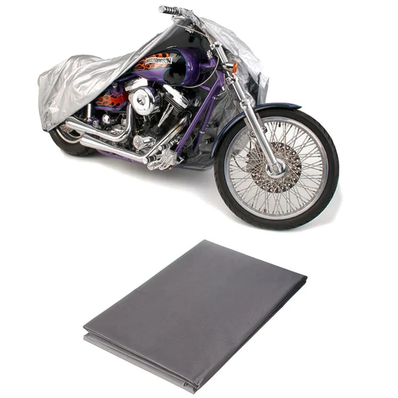 Wasserdichte Motorrad Abdeckung 205 × 125 cm – Schutzhülle für Roller, Moped & Motorrad