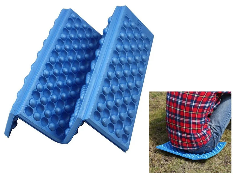 Faltbares Outdoor Sitzkissen aus XPE-Schaum – Isolierende Sitzmatte für Camping, Wandern, Stadion und Picknick