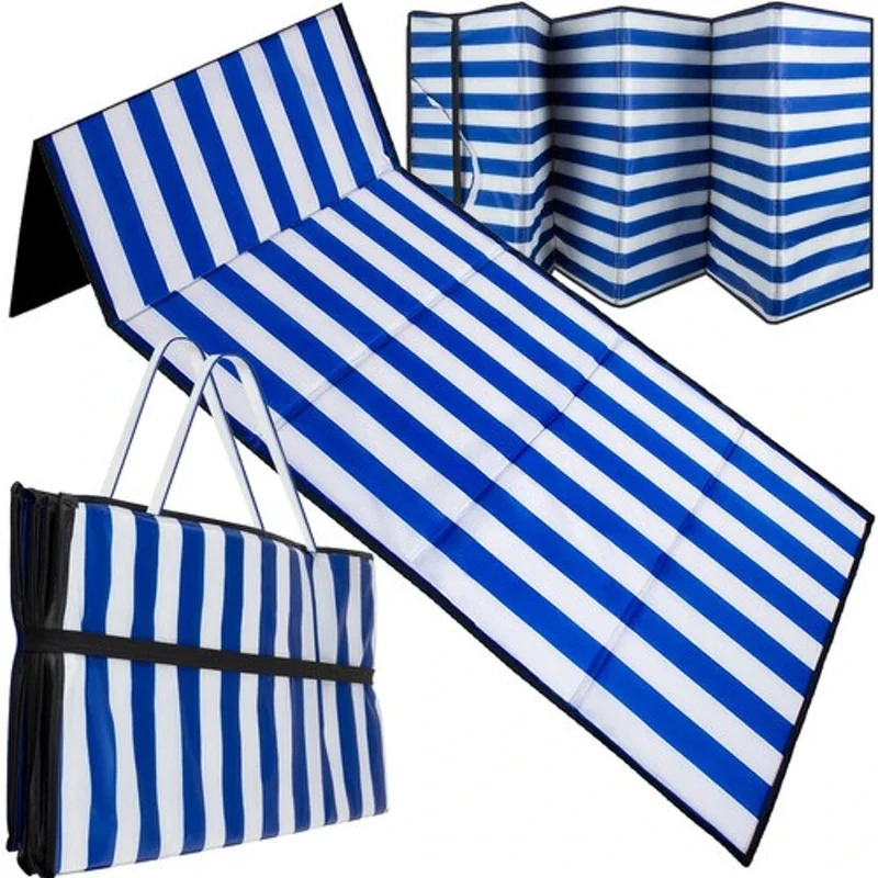 Strandauflage Faltbar Komfortabel Dick Isoliermatte mit Tragegriff Groß 190x66cm 🏖️🌞🏖️