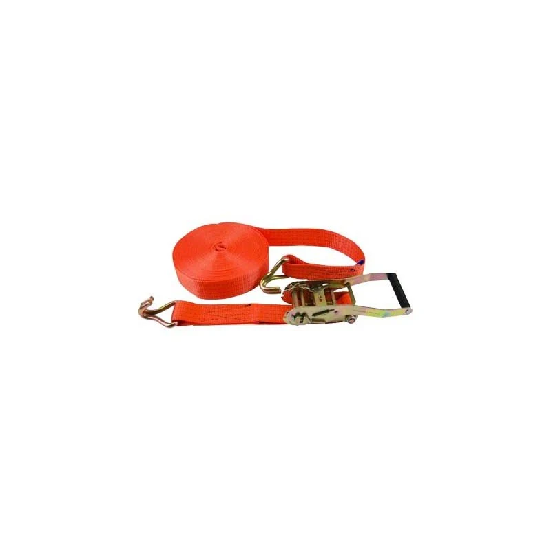 Cinghia di ancoraggio con cricchetto g. uncino 50 50 mm x 9 mt - portata 1500 kg