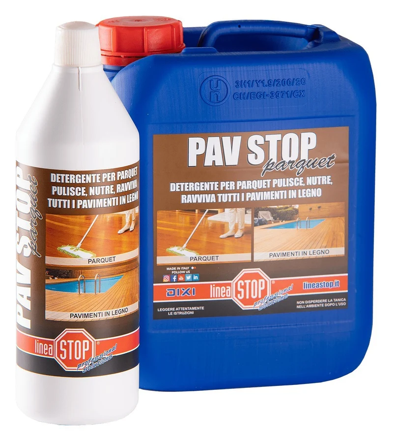 Detergente profumato per parquet pav stop parquet 1 lt — DIXI