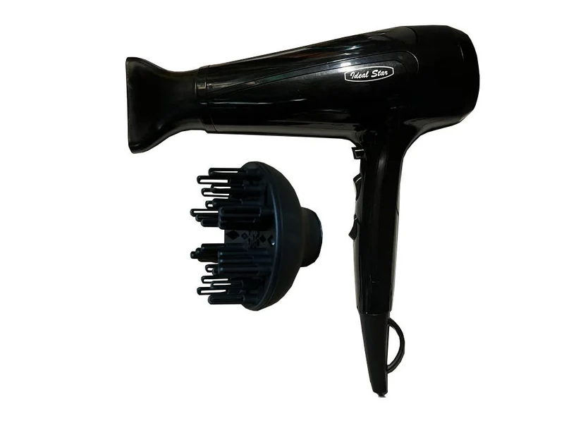 Asciugacapelli professionale agli ioni Cardinale 1800-2200 Watt/ con diffusore